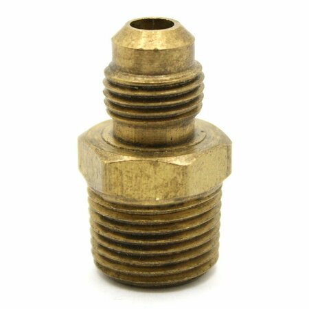 THRIFCO PLUMBING #48F 5/16 Inch Flare x 3/8 Inch MIP Brass Adapter 4401317